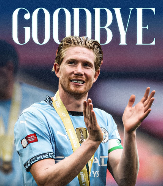 De Bruyne: Tôi không ngờ mình lại đạt được thành công lớn như vậy ở Manchester City, tôi chắc chắn sẽ quay lại trong tương lai