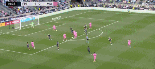 ⚽Hiệp 1 MLS: Sullivan và Barib ghi bàn, Philadelphia Union tạm thời dẫn trước Miami International 2-0