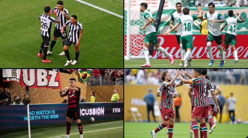Bất ngờ không? Bốn đội bóng Brazil đã cùng nhau vượt qua vòng vây và lọt vào top 16 của Club World Cup