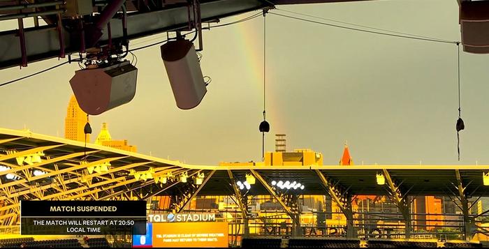An toàn là trên hết! Ba trận đấu của phiên bản mới của Club World Cup đã bị gián đoạn do điều kiện thời tiết, và tất cả đều kết thúc bằng thắng hoặc thua