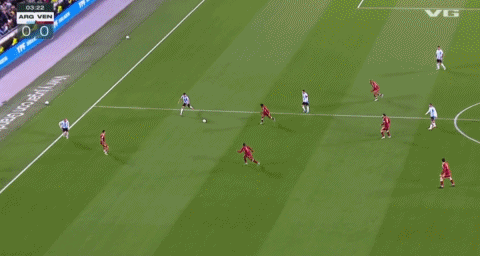 Vòng loại World Cup Hiệp một: Messi ghi bàn, Người Nhện kiến ​​tạo, Argentina 1-0 Venezuela