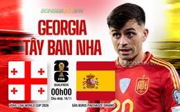 Thắng dễ Georgia, Tây Ban Nha chính thức giành quyền dự VCK World Cup 2026