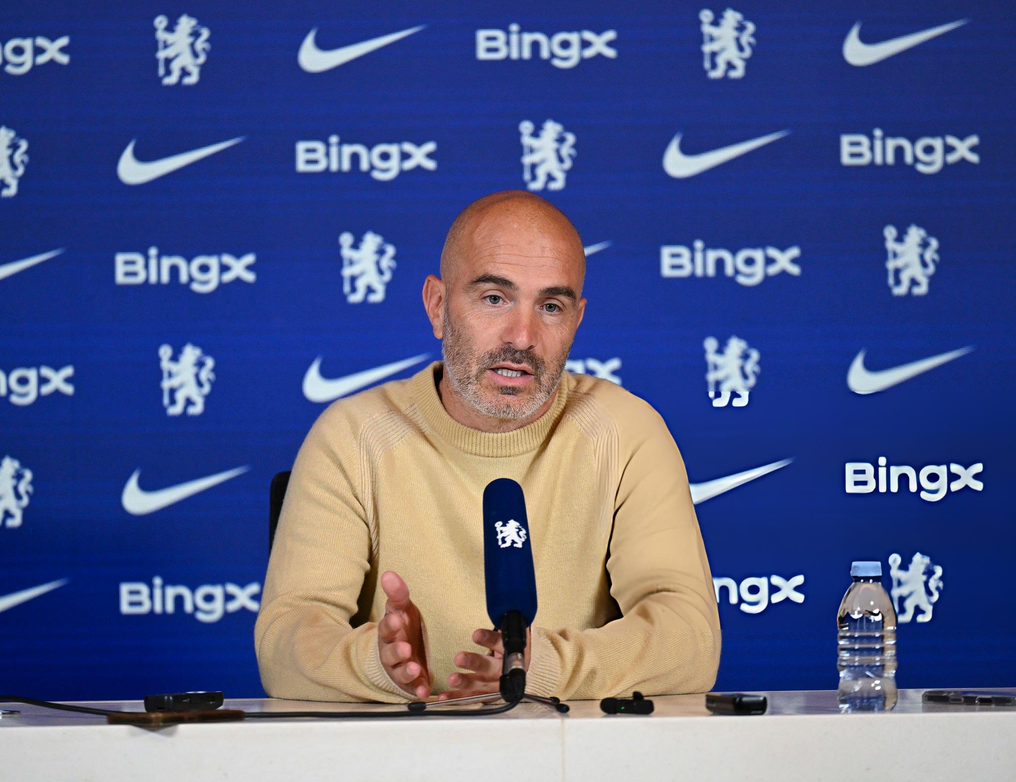 HLV Enzo Maresca tiếp lửa cho Chelsea trước trận gặp Benfica